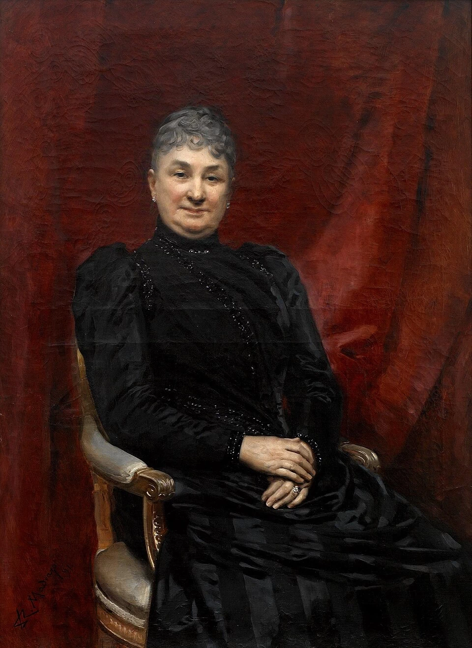 Raimundo Madrazo - La marchesa di Perinat, Museo del Prado, Madrid